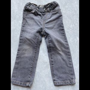 Carters’ Adjustable Gray Skinny Jeans 2T
